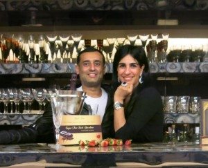 On Valentine's Day interviews with choolatiers & pastry chefs. Here Divya Burman, creator of Guilt-free Chocolates with her husaband Amit Burman
