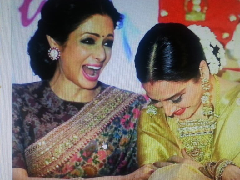 Sridevi and Rekha