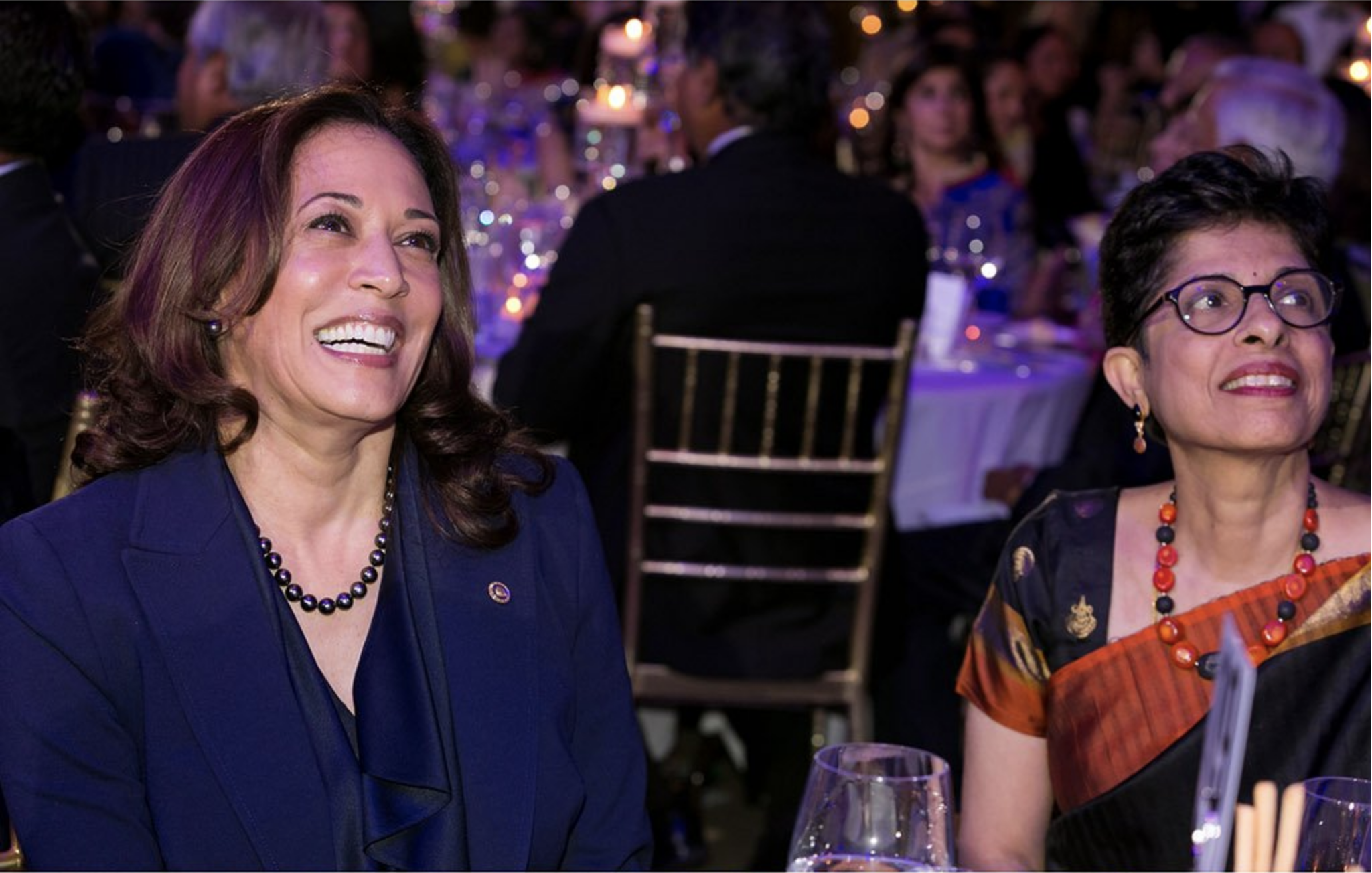 Kamala Harris With The Indian-American Community