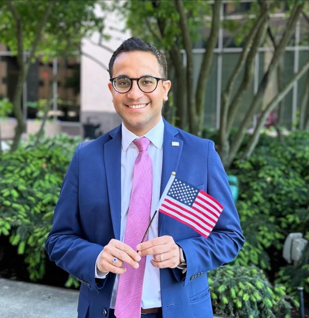 Vaibhav Jain is a first time voter in US Elections