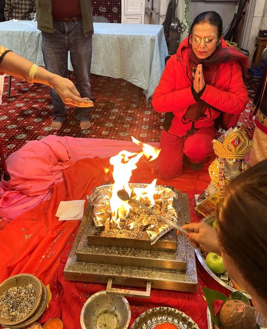 A hawan dedicated to Sindhi Lord of the Sea, Jhoole Lal on new Year's day